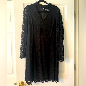 Black lace Karl Lagerfeld dress